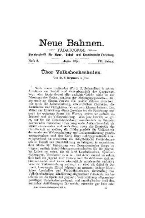 Über Volkshochschulen