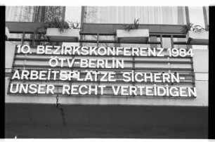 Kleinbildnegative: ÖTV-Bezirkskonferenz, Prälat Schöneberg, 1984