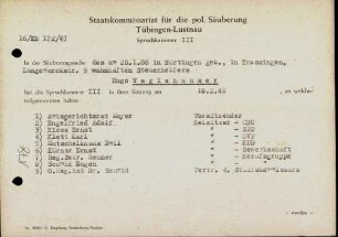 Waggershausen, Hugo