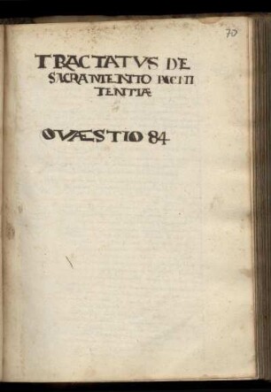 Tractatus de sacramento poenitentiae, Ausz.
