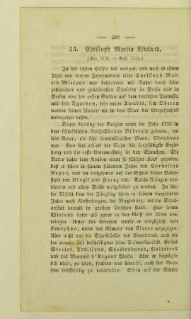55. Christoph Martin Wieland. (Geb. 1733. - Gest. 1813.)