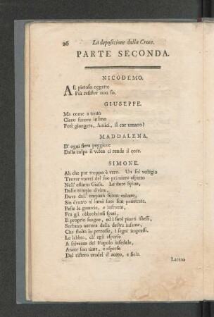 Parte Seconda.