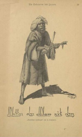 "Arabischer Hoffänger" von F. Possart