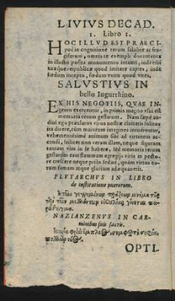 Livius ...