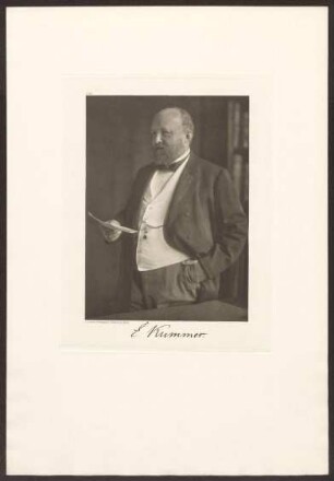 Kummer, Ernst