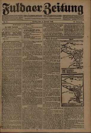 Ausgabe vom Freitag, den 04. Januar 1918.