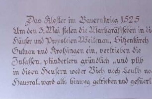 Steinen. Kloster Weitenau, Klosterschänke, Tafel