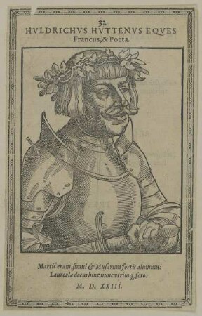 Bildnis des Ulrich von Hutten