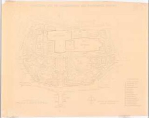 Stadtpark, Erfurt: Vorentwurf für die Neugestaltung des Stadtparks Erfurt: Lageplan 1:500