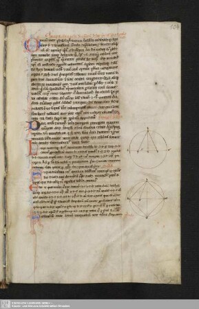 Fol. 104 ff. Ptolemaei almagesti libri VI : "Parvum almagesti Ptolemei demonstratum per Campanum de primis sex libris"