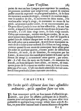 De l'ordre qu'ils obseruent dans leurs assemblées ordinaires, qu'ils appellent faire vn vin.