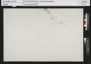Gegend von Conradsdorf mit dort befindlichen Grubenbauen
