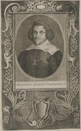 Bildnis von Maximilian Graff von Trautmansdorff