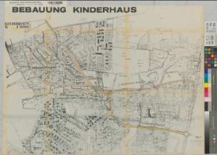 Kinderhaus (Münster) Baumaßnahmen 1971 (1970) 1 : 2000 70 x 96 Pause Tiefbauamt Münster oder Stadtplanungsamt Regierung Münster Nr. 33995