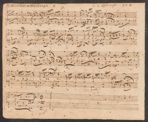 Herzlich tut mich verlangen; org; 3t; BWV 727