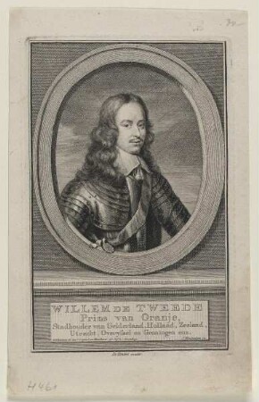 Bildnis des Prinzen Wilhelm II. von Nassau-Oranien