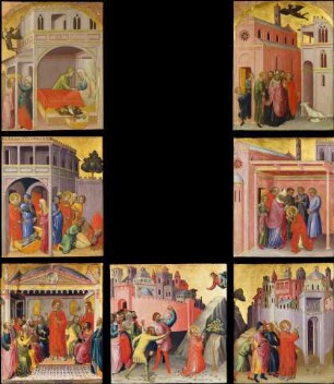Sieben Szenen aus der Legende des heiligen Stephanus