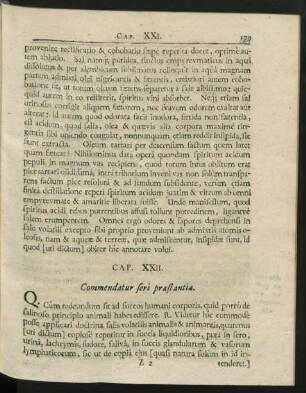 Cap. XXII. Commendatur feri praestantia.