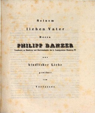 Die Krankheits-Constitution zu Bamberg in den Jahren 1834 und 1835 : Inaugural-Abhandlung