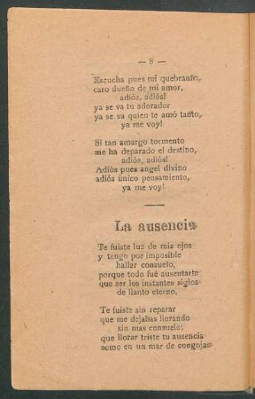 La ausencia