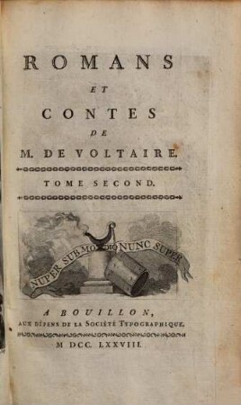 Romans et Contes, 2