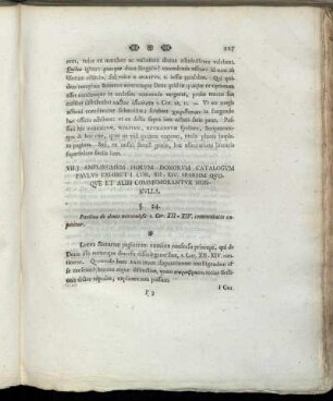 VII.) Amplissimum Horum Donorum Catalogum Paulus Exhibet I. Cor. XII - XIV. Sparsim Quoque Et Alibi Commemorantur Nonnulla.