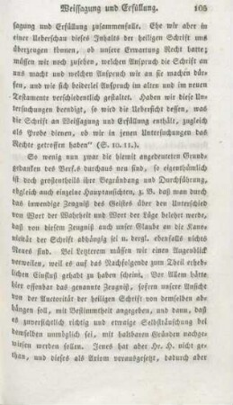103-114 [Rezension] Hofmann, Johann von, Weissagung und Erfüllung im alten und neuen Testamente; 1. Hälfte