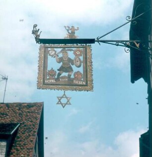 Miltenberg. Gasthof und Hotel "Zum Riesen" (sogen. "Fürstenherberge")