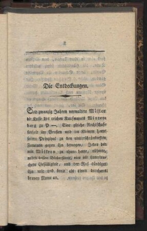 Die Entdeckungen