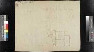 Grundriss der vierten Etage