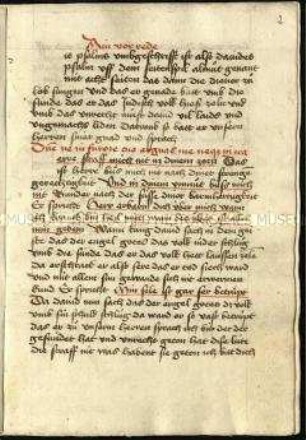 Handschrift mit Erklärung zu den sieben Bußpsalmen (Ps. 6, 31, 37, 50, 101, 129 und 142)