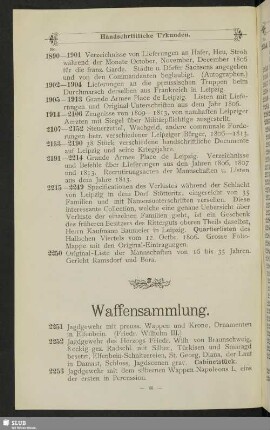 Waffensammlung