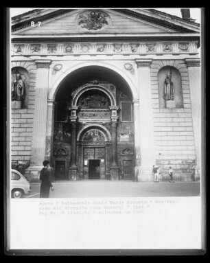 Kathedrale Santa Maria Assunta — Westfassade mit Vorhalle