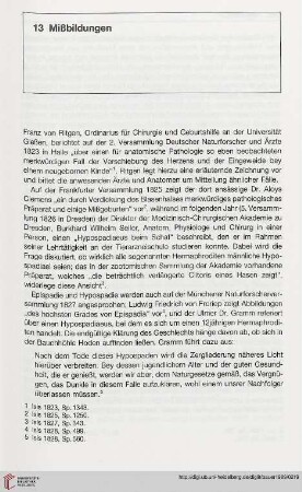 13. Mißbildungen