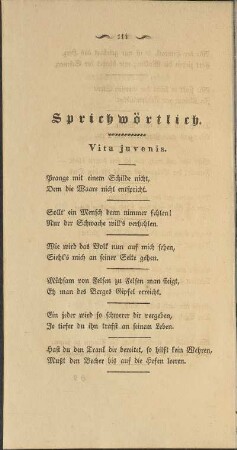 Sprichwörtlich.