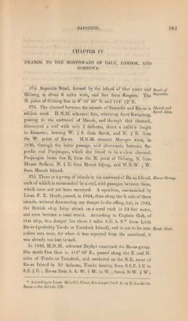 Chapter IV. Islands to the nothward of Baly, Lombok, and Sombawa