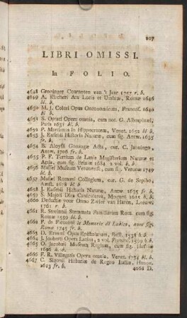 Libri Omissi
