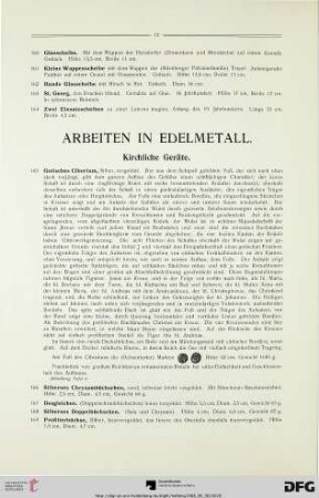 Arbeiten in Edelmetall (Nr. 165-529)