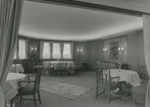 M. S. "Cap Norte", Speisesaal von Cäsar Pinnau