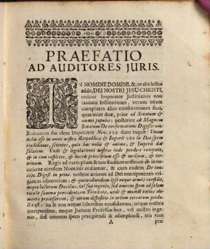 Praelectiones publicae in D. Iustiniani institutionum iuris quatuor libros