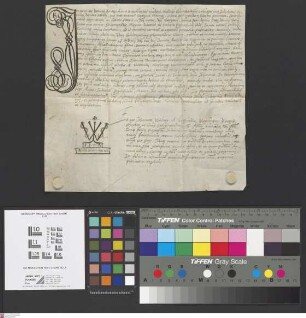 Seligenstadt: Instrumentum notariale super immissione Jodoci Gundermann in possessionem realem altaris St. Valentini in ecclesia parochiali Selgen...