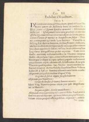 Cap. III. Exhibet Obiectum.