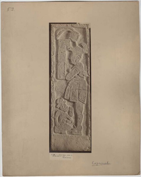 Mayan stele