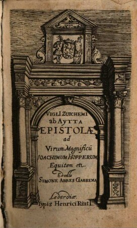 Epistolae politicae et historicae ...