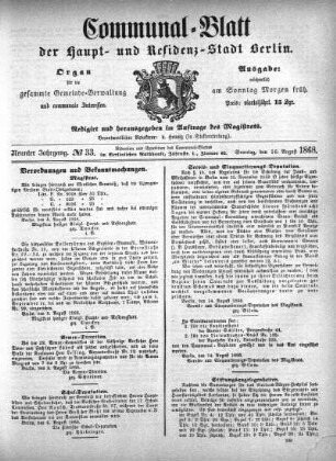 1868,33: No. 33, 16. August 1868