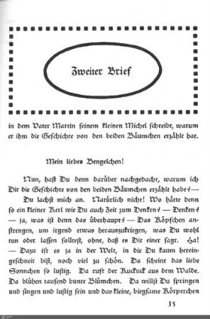 Zweiter Brief