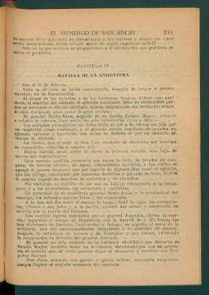 Capítulo IV - Batalla de la angostura