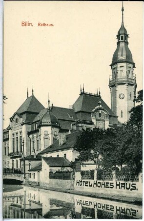 Bilin. Rathaus