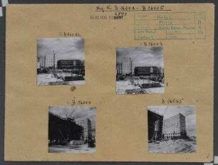 Straßenansichten. Berlin, Mitte, Karl-Marx-Allee (1949-1961 Stalinallee)