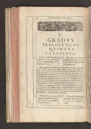 [Gradvs Prologeticvs Qvintvs Expositvs. - Gradvs Prologeticvs Septimvs Expositvs.]